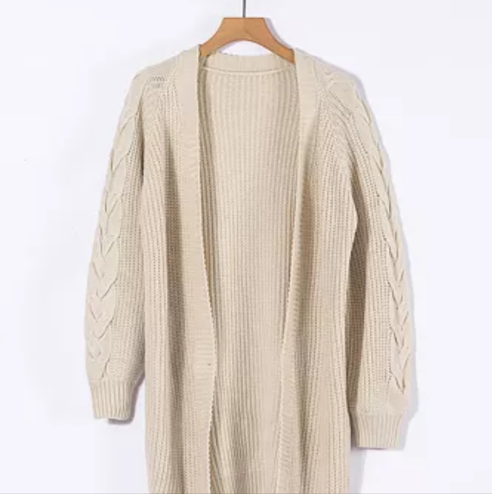 💕New Cable knit open front Cardigan💗clearance price - Picture 5 of 12